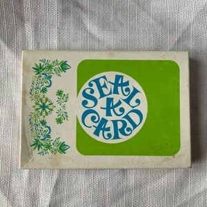 Vintage Current Inc. Seal A Card Postalette Note Card Stationary Set!